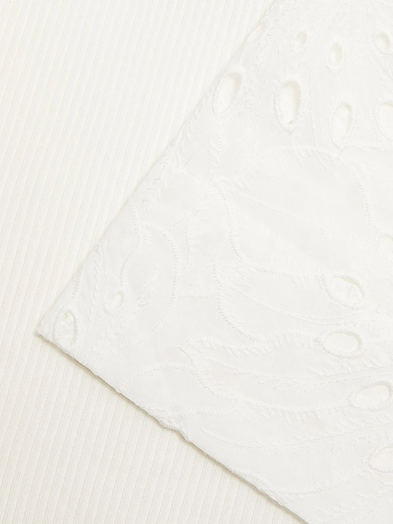 Margaux Mixed Media T-Shirt