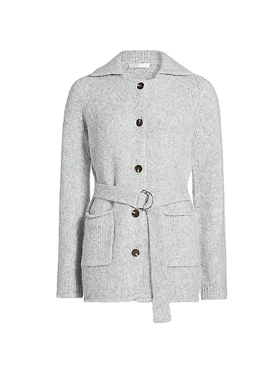 Belted Long Cardigan