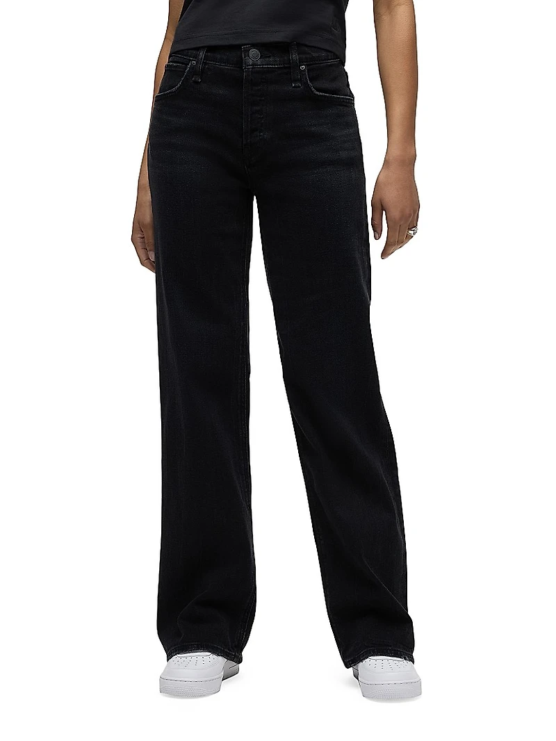 Rosie High-Rise Wide-Leg Jeans