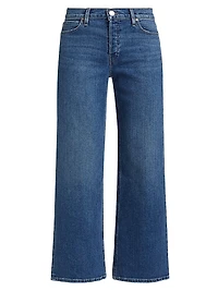 Rosie High-Waist Wide-Leg Ankle Jeans