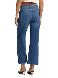 Rosie High-Waist Wide-Leg Ankle Jeans