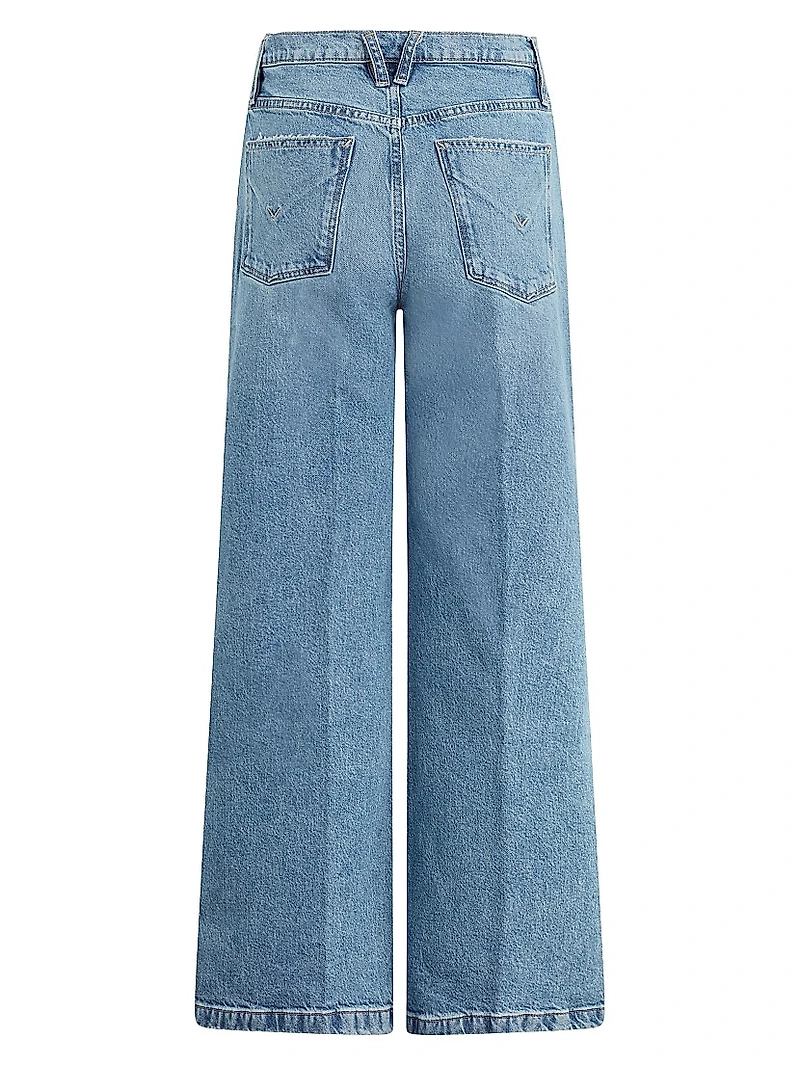 Rosie Maternity Wide-Leg Jeans