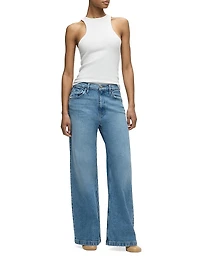 Rosie Maternity Wide-Leg Jeans
