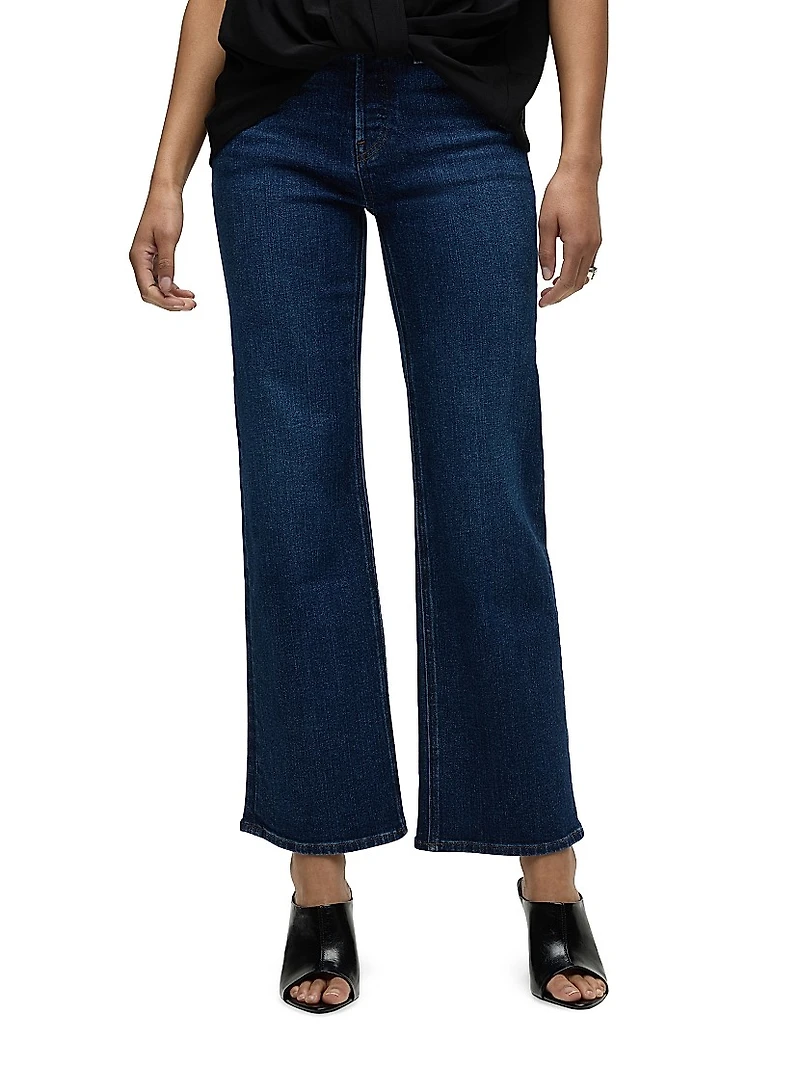 Rosie High-Rise Wide-Leg Jeans