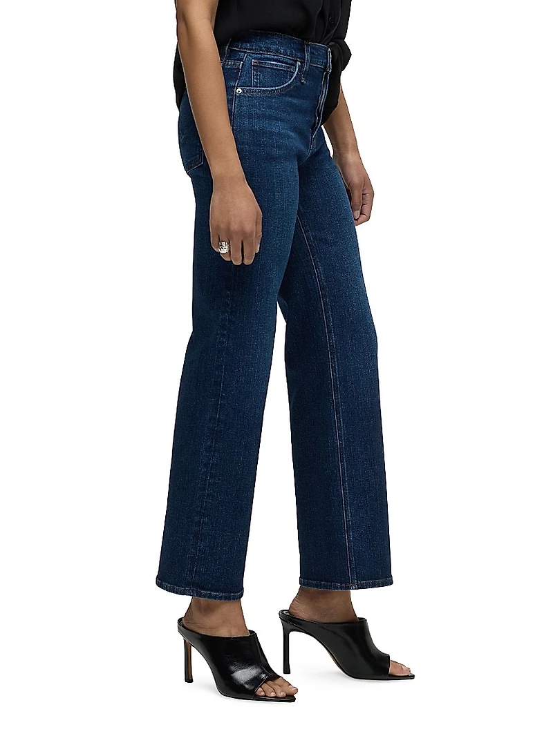 Rosie High-Rise Wide-Leg Jeans