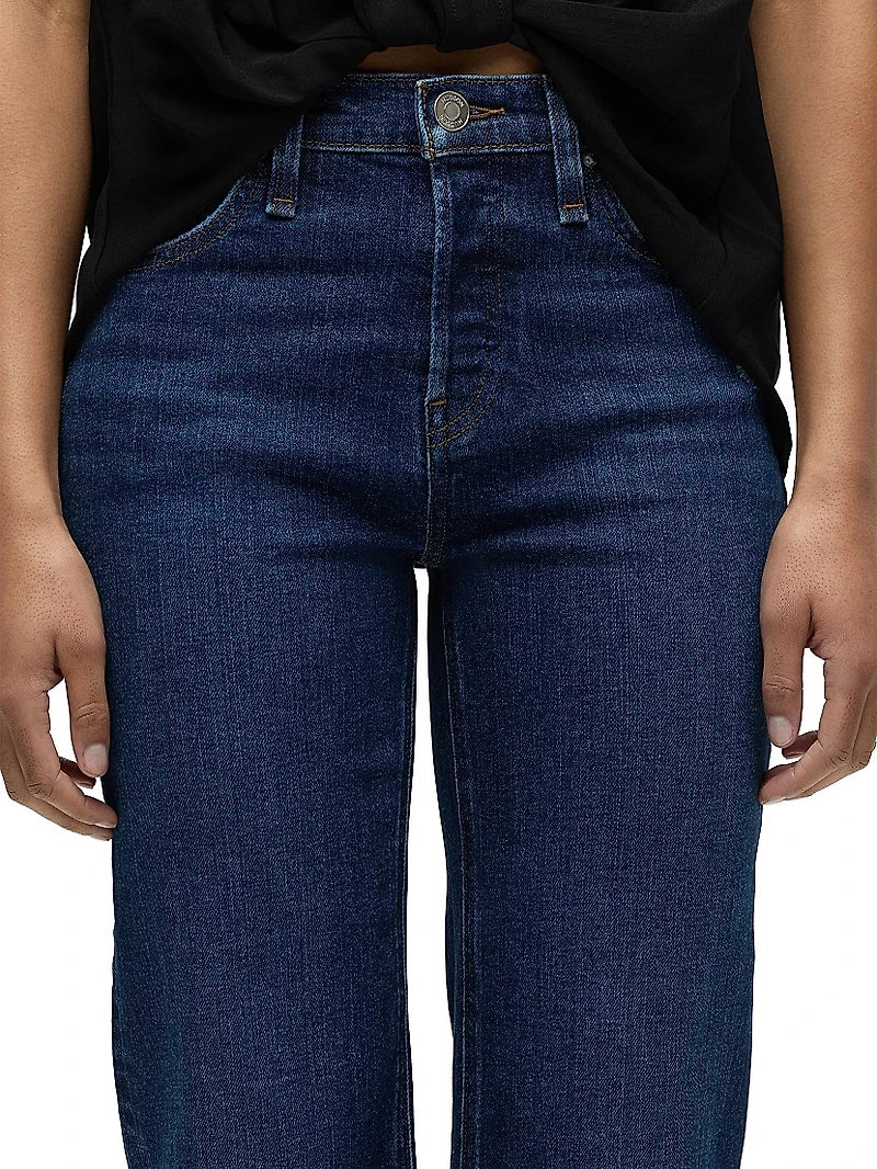 Rosie High-Rise Wide-Leg Jeans
