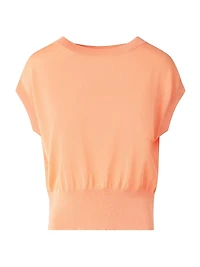 Boxy Sleeveless Sweater