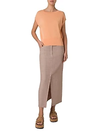 Boxy Sleeveless Sweater