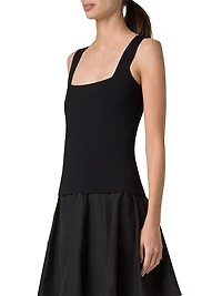 Rib-Knit Body-Con Tank