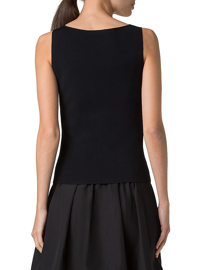 Rib-Knit Body-Con Tank