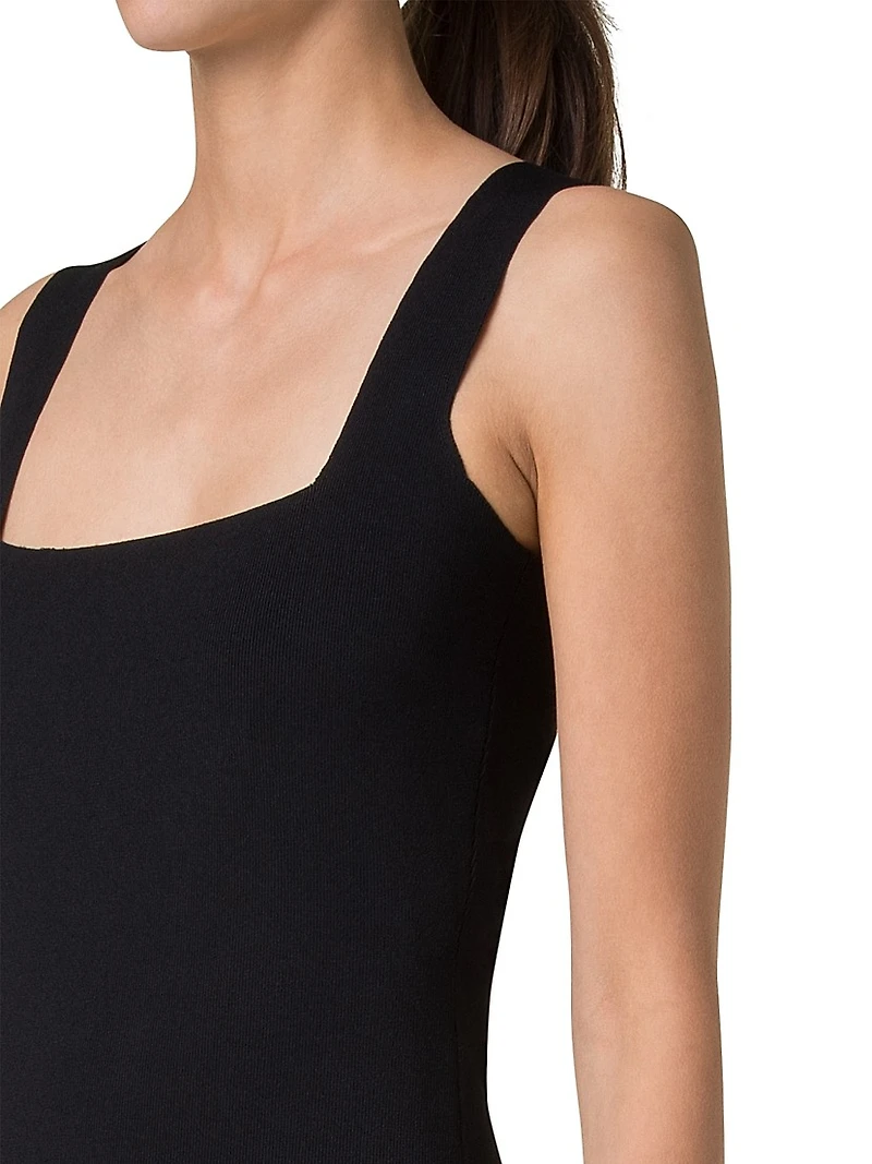 Rib-Knit Body-Con Tank