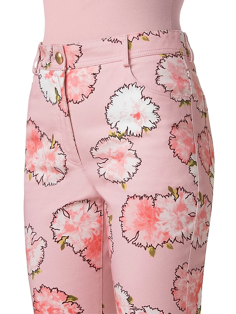 Cali Carnation Stretch-Denim Jeans