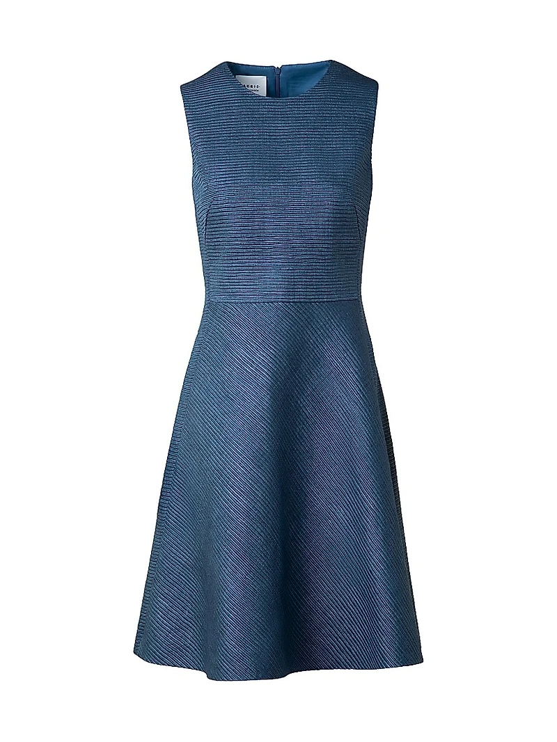 Textured Silk Dress