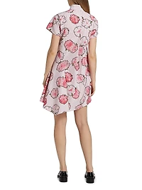 Carnation Striped Shirtdress