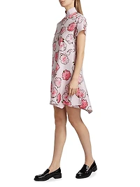 Carnation Striped Shirtdress