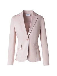 Stretch Cotton Blazer