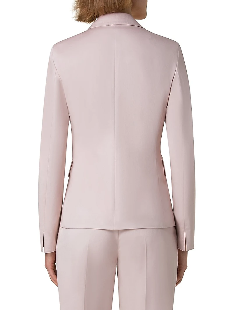 Stretch Cotton Blazer