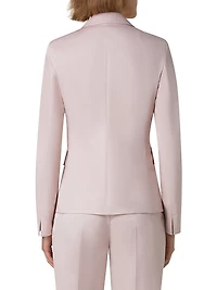 Stretch Cotton Blazer