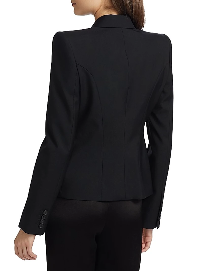 Embroided Lapel Jacket