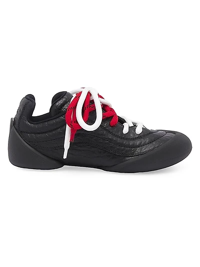Flexion Leather Low-Top Sneakers