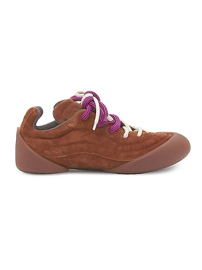 Flexion Suede Low-Top Sneakers