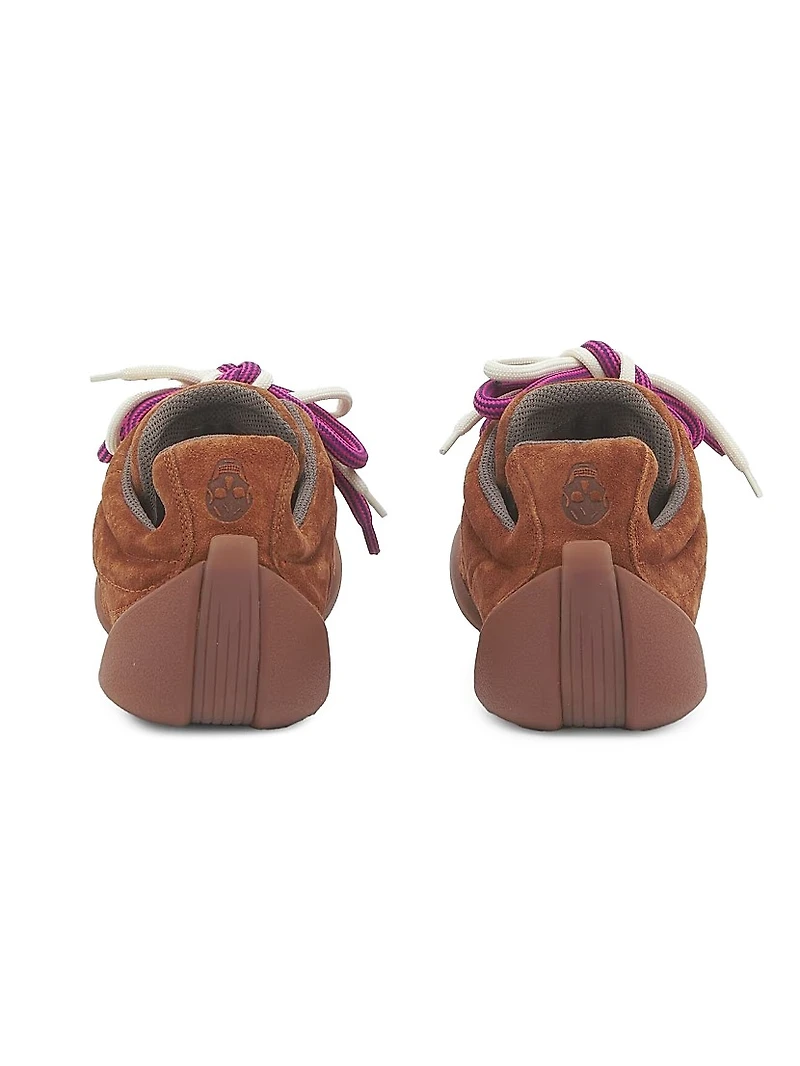 Flexion Suede Low-Top Sneakers