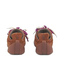 Flexion Suede Low-Top Sneakers