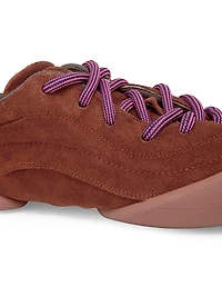 Flexion Suede Low-Top Sneakers