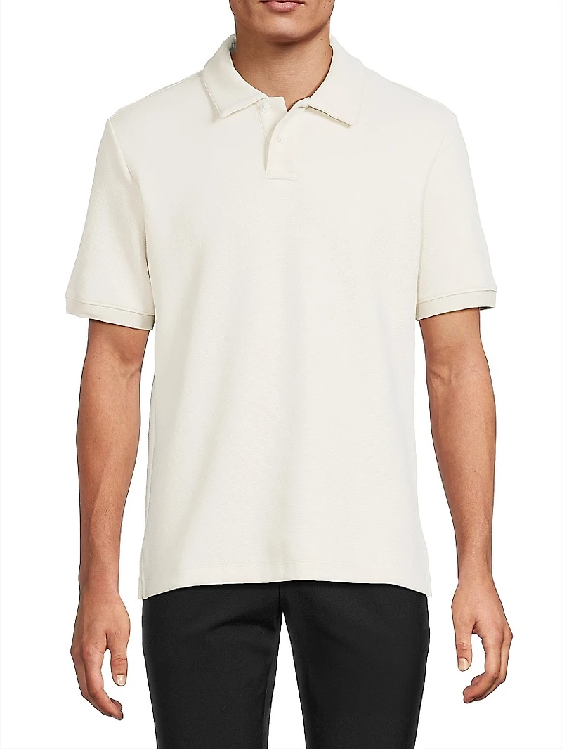 Delroy Cotton-Blend Polo Shirt