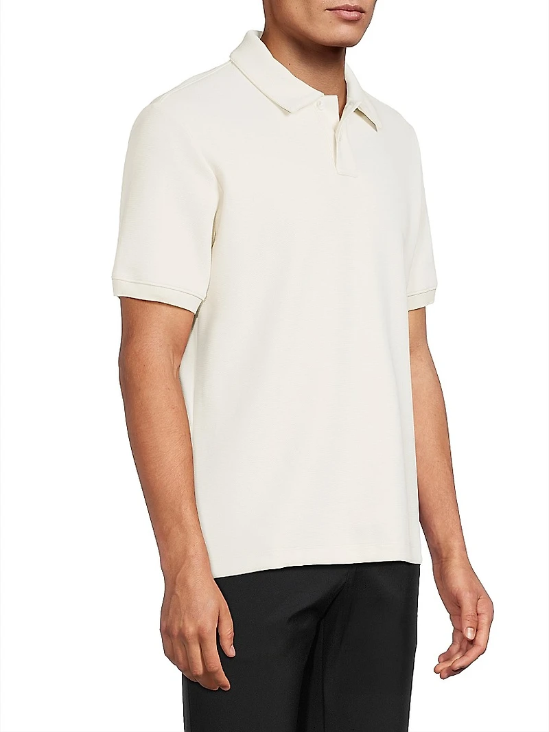 Delroy Cotton-Blend Polo Shirt