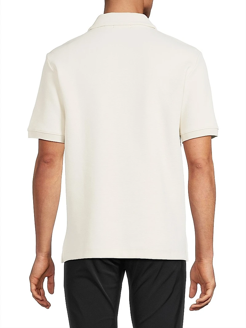 Delroy Cotton-Blend Polo Shirt