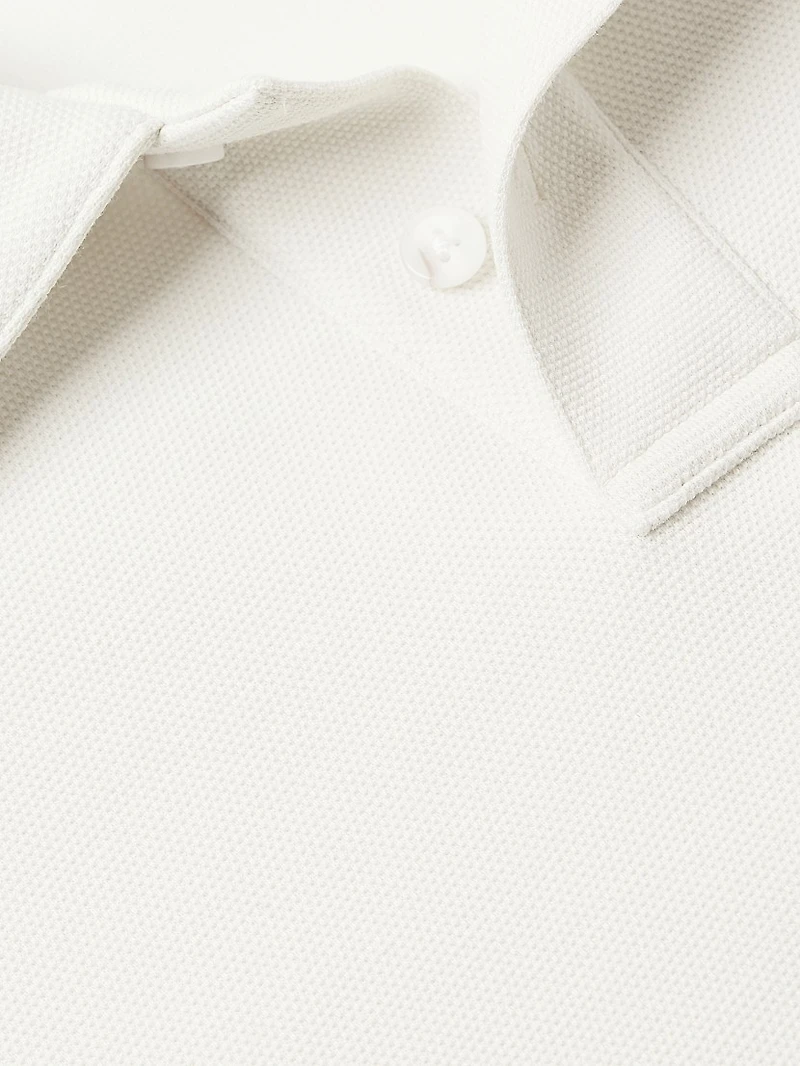 Delroy Cotton-Blend Polo Shirt