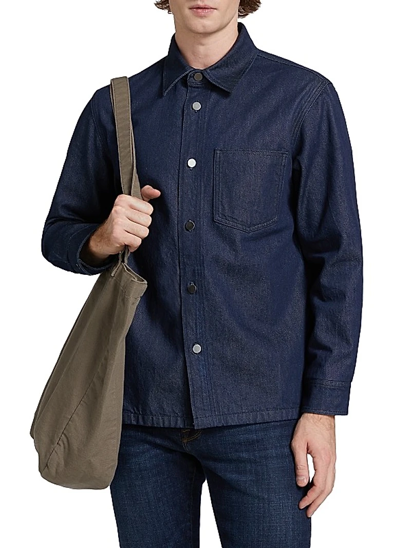 Denim Twill Overshirt