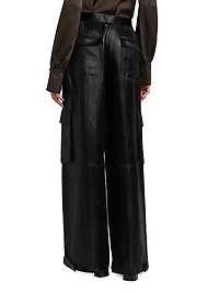 Beatriz Wide-Leg Cargo Pants