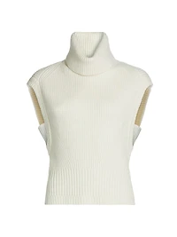 Maple Ribbed Sleeveless Top
