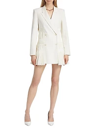Smith Crepe Blazer Minidress