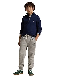 Little Boy's & Half-Zip Pullover