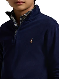 Little Boy's & Half-Zip Pullover