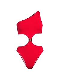 B. Metal Trikini Swimsuit