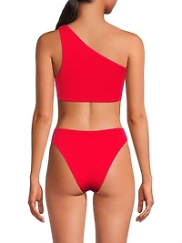 B. Metal Trikini Swimsuit