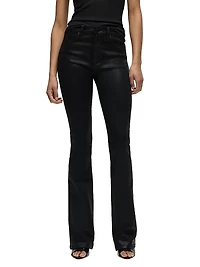 Barbara High-Rise Boot-Cut Jeans