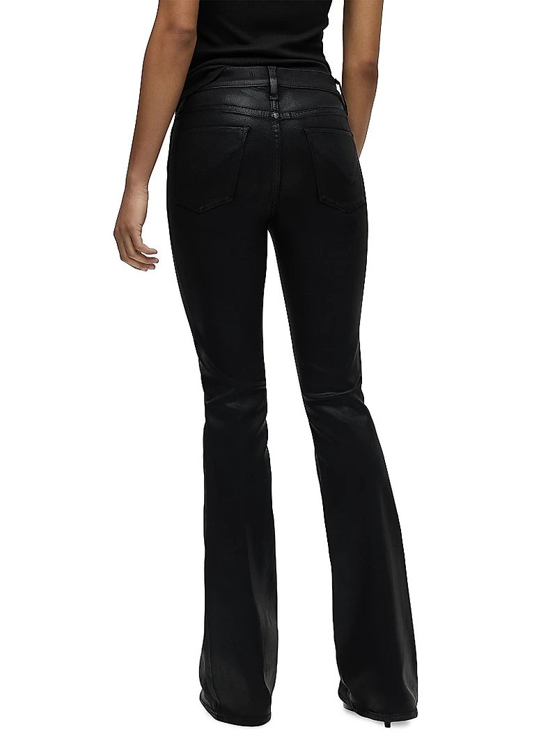 Barbara High-Rise Boot-Cut Jeans