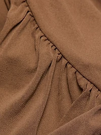 Abito Avra Ruched One-Shoulder Gown