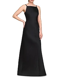Moira Bias-Cut A-Line Gown