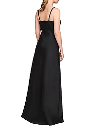 Moira Bias-Cut A-Line Gown