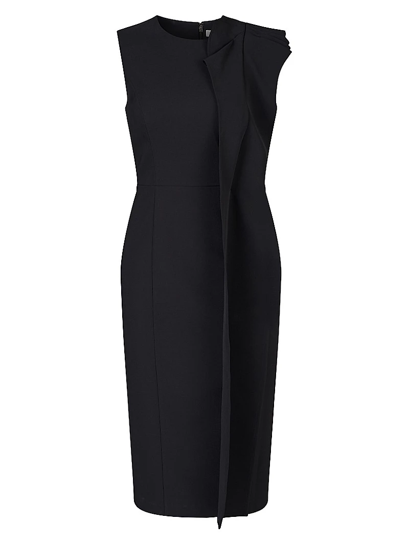 Naomi Stretch Crêpe Cocktail Dress