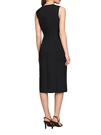 Naomi Stretch Crêpe Cocktail Dress