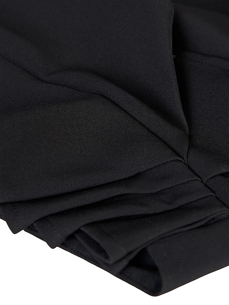 Naomi Stretch Crêpe Cocktail Dress