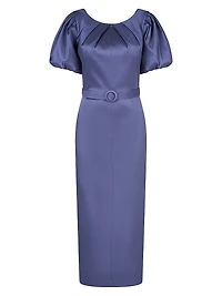 Chiara Satin Cocktail Dress