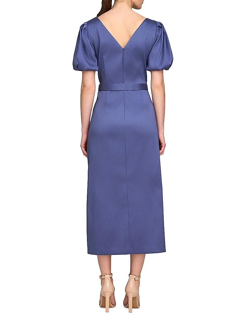 Chiara Satin Cocktail Dress